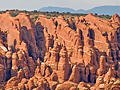 View of the Fiery Furnace from the overlook