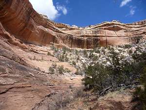 View of scenic Kane Gulch