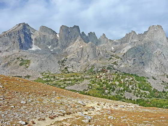 Cirque of the Towers from Jackass Pass