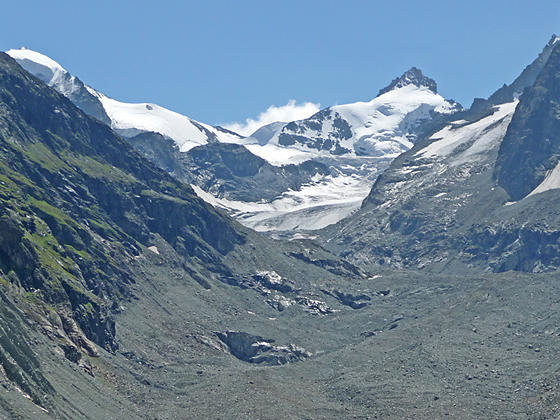 Mont Durand, Ppinte de Zinal and the Zinal Glacier