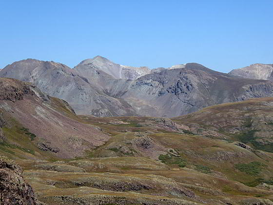 View to the north of Handies Peak