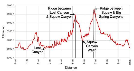 Lost Canyon / Big Spring Canyon Loop